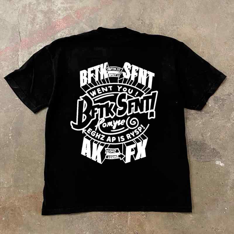 ・カテゴリ: Tシャツ・スタイル: 青春流行・主な素材: 綿100%・柄: 数字、文字、字母・版型: ゆったり・袖丈: 短袖・ネックライン: 丸首・厚み: 薄手・印花テーマ: クリエイティブ・袖型: 普通・カラー展開: 黒、白・サイズ展開: M、L、XL、2XL、3XL、4XL、5XL・重量: 180g-250g・機能: 抗菌