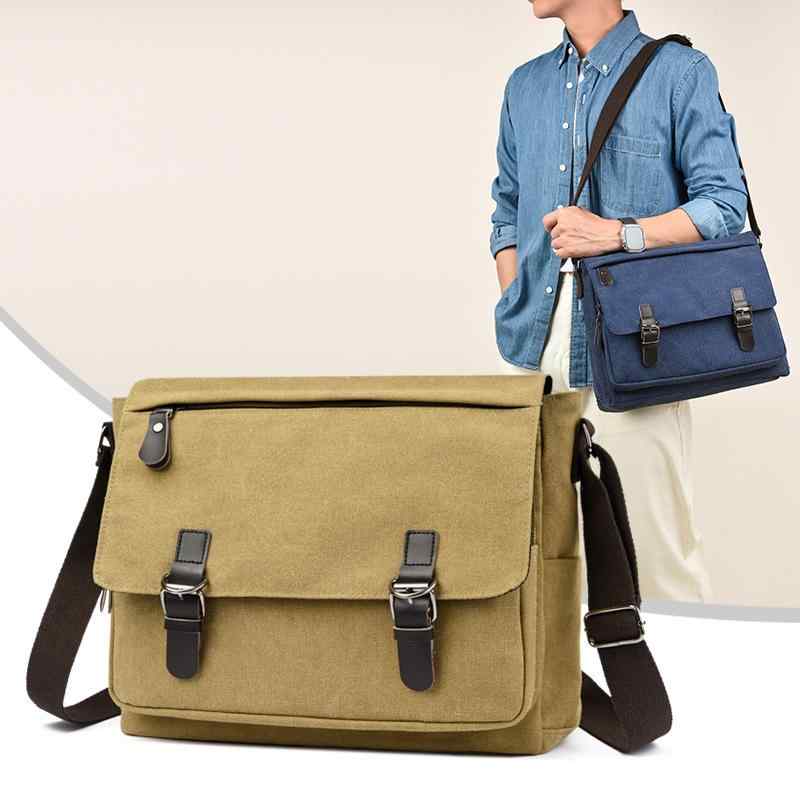 ・カテゴリ: 男式斜挎包・スタイル: 復古風・主な素材: 帆布・機能: 耐磨・柄: 純色・カラー展開: 卡其色、藏青色、黒色、咖啡、军绿・内張り素材: 帆布・収納サイズ: 35.56cm・対象性別: 男・使用シーン: 日常搭配