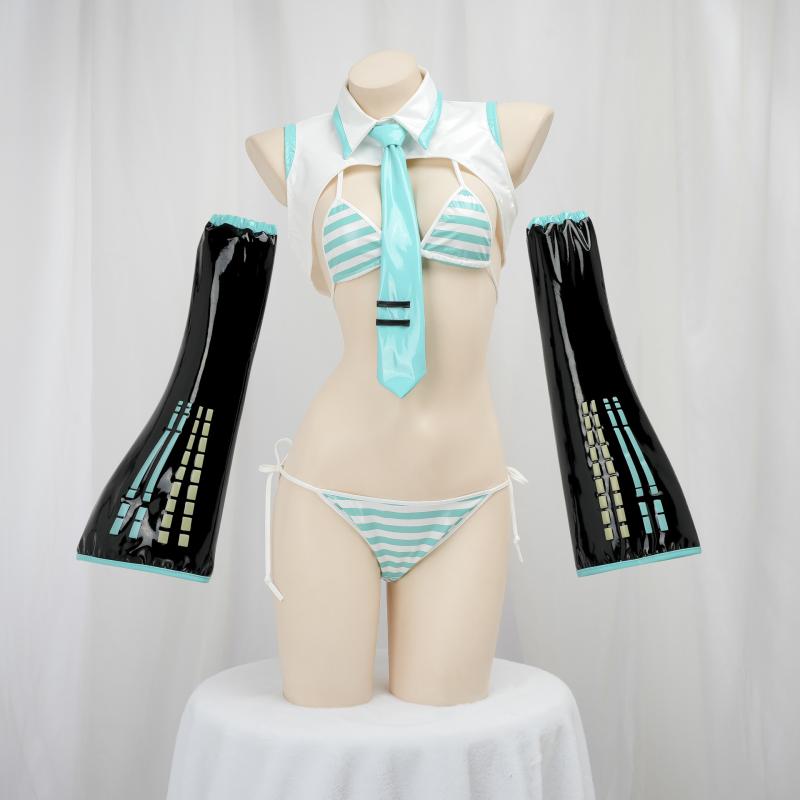 コスプレ 衣装 レディース セクシー ロールプレイング セット かわいい 少女 スタイル ダンスパーティー クイーン ドレス メイド服 3点セット ゲーム コスチューム 露出 トップス 制服 スタイル PU レザー 素材 軽量 柔軟 白 カラーバリエーシ