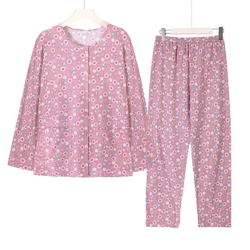 ・カテゴリ: セットアップ・スタイル: シンプルカジュアル・主な素材: 綿100%・厚み: 薄手・グラム重: 約150g/平方メートル・ネックライン: ラウンドネック・袖丈: 長袖・パンツ丈: ロングパンツ・機能: 休闲・適用シーン: ホームウェア・カラー展開: 1号色、2号色、3号色、4号色・サイズ展開: XL(推奨52.5kg以内)、2XL(推奨52.5-60kg)、3XL(推奨60-67.5kg)、4XL(推奨67.5-77.5kg)