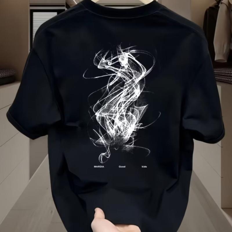 Rakuten - メンズ Tシャツ 短袖 半袖 トップス 男性用 韓流スタイル 修身シルエット 迷彩柄 花柄 プリント デザイン 長絨綿 コットン 素材 透気性 吸湿速乾 機能 普通厚み 丸首 セットインスリーブ ゆったりフィット 休日着 普段使い 青春向け 18-24歳