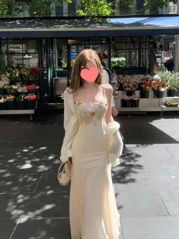 メッシュスリーブAラインドレス