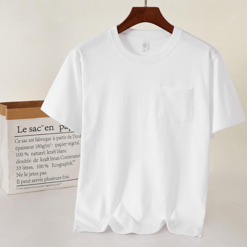 ・カテゴリ: Tシャツ・スタイル: 欧美・主な素材: 綿100%・柄: 純色・版型: ワイド・ネックライン: クルーネック・袖丈: 短袖・厚み: 普通・カラー展開: 白色、黒色・サイズ展開: XS、S、M、L、XL、2XL、3XL・重量: 250g・素材機能: 吸湿排汗