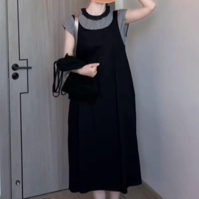 ・スタイル: 通勤風・主な素材: ポリエステル80-90%・カラー展開: 上衣+背心裙・サイズ展開: S,M,L,XL・袖丈: 長袖・スタイルタイプ: 気質通勤・組み合わせ: 2点セット・スカート丈: ミドル丈・スカートタイプ: 背帶裙・ネックライン: ラウンドネック・袖タイプ: スタンダード・ウエスト: ハイウエスト・デザイン要素: 背帶・スカートカテゴリ: ワンピース・ドアタイプ: ノーボタン