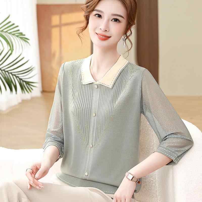 ・カテゴリ: Tシャツ・スタイル: 気質通勤・主な素材: 粘膠繊維50%以上70%未満、腈綸30%以上50%未満・柄: 都市風貌・スタイル詳細: セットアップ・袖丈: 七分袖・装飾: ホットフィックス、ボタン・フィット: ルーズフィット・ネックライン: ポロカラー・袖型: 標準袖・カラー展開: ブルー、オレンジ、ピンク・サイズ展開: M、L、XL、2XL、3XL、4XL