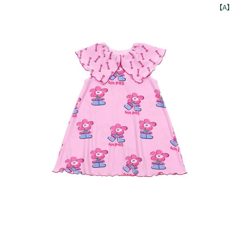 ・カテゴリ: 子供服・対象: 女児・スタイル: 韓国風・タイプ: セットアップ・セット数: 2点セット・対象年齢: 3～8歳・対象身長: 100～140cm・袖丈: 短袖・フード: なし・パンツ丈: ショートパンツ・生地加工: プリーツ・厚み: 薄手・柄: キャラクター・素材: ポリエステル50%・安全基準: Bクラス・着脱方法: プルオーバー・カラー展開: BE粉色靴子花圧褶連衣裙,BE黄色荷葉辺袖T恤,BE粉色靴子花圧褶裙褲,BE粉色側辺絲帶発箍,BE浅粉紫紅蘋果中筒襪・サイズ展開: 90cm,100cm,110cm,120cm,130cm,140cm,150cm,均碼,S碼（15cm-22cm),M碼（17cm-24cm)・要素: セットアップ,キャラクター,アルファベット,可愛い,プリント,ツートン,プリンセス,トレンド,キャンディ