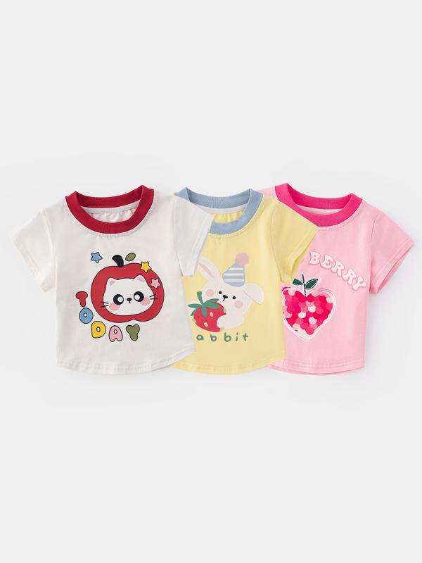 ・カテゴリ: 童Tシャツ・スタイル: カジュアル・主な素材: 綿93.2%・ネックライン: クルーネック・袖丈: 短袖・柄: プリント・要素: 卡通、印花、拼色・カラー展開: 米色上衣、黄色上衣、粉红上衣、竖条小狗、粉色防蚊裤、牛仔短裤・サイズ展開: 73、80、90、100、110、120