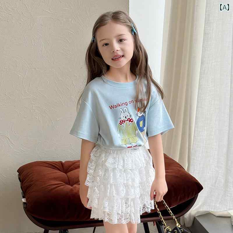 ・カテゴリ: 童Tシャツ・スタイル: 韓版・主な素材: 綿95.6%・袖丈: 短袖・ネックライン: 丸首・柄: 卡通・カラー展開: 浅い青色、桜花ピンク、ミルクイエロー、浅い紫色・サイズ展開: 100、110、120、130、140、150、160、165-168