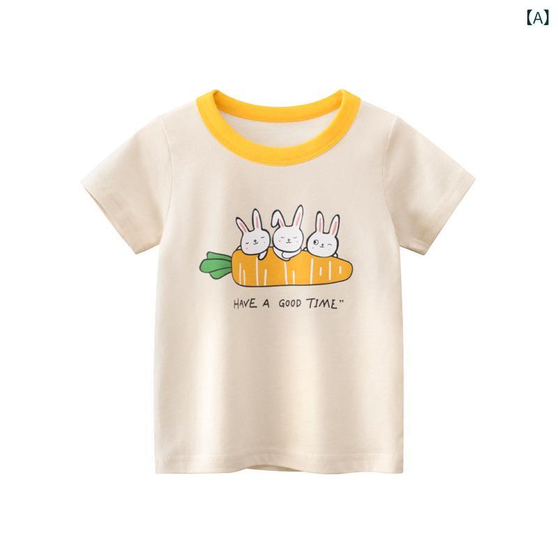 ・カテゴリ: 童Tシャツ・スタイル: 韓国風・主な素材: 綿100%・袖丈: 短袖・柄: 動物・要素: 運動、印花・ネックライン: 丸首・カラー展開: 米杏・サイズ展開: 90cm,100cm,110cm,120cm,130cm,140cm・対象年齢: 中小童(3~8歳)