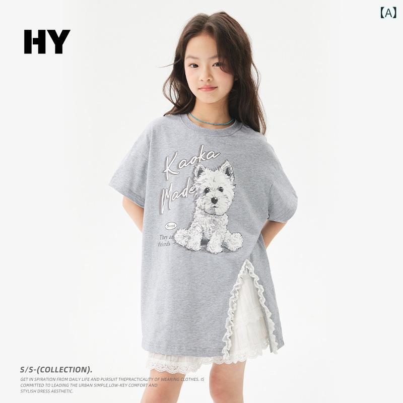 ・カテゴリ: 童Tシャツ・スタイル: 韓版・主な素材: 綿100%・袖丈: 短袖・ネックライン: 丸首・柄: 無地、卡通・要素: 卡通、ストリート・機能: 吸湿排汗・カラー展開: 花灰色・サイズ展開: 120cm、130cm、140cm、150cm、160cm、170cm