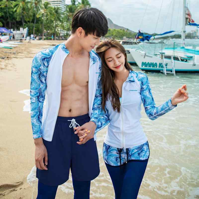 ラッシュガード メンズ レディース 長袖 ロングパンツ セット 速乾 透気性 浮力 浮潜 サーフィン 水中運動 男女兼用 化繊混紡 夏 冬 春 秋 オールシーズン スイムウェア ダイビングスーツ 防晒 スナークル ビーチ アクティビティ