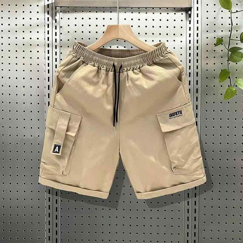 メンズ ショートパンツ 工装 夏 5分丈 膝上丈 ワイド ゆったり ルーズ フィット 休...