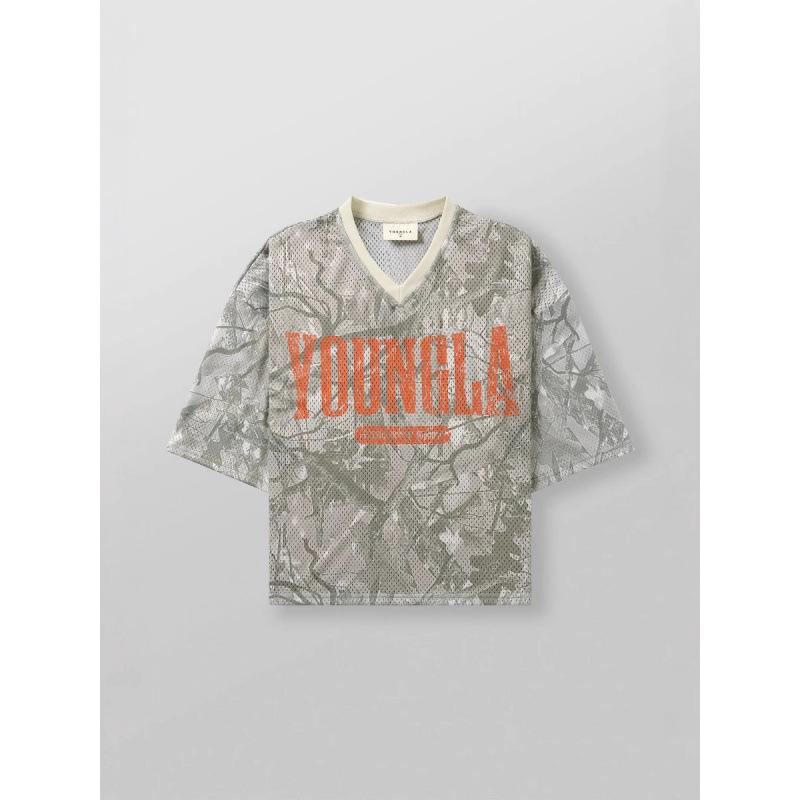 樂天商城 - メンズ Tシャツ 短袖 スポーツ フィットネス 速乾 透気 メッシュ トレーニング 夏季 吸湿排汗 鳥眼布 ポリエステル 95% 印花 3D効果 アルファベット柄 ルーズフィット 薄手 日常使い 白色 黒 酒赤 迷彩柄 青年向け