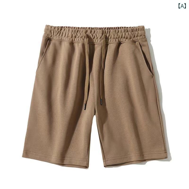 ショートパンツ ハーフパンツ 綿 素材 夏 メンズ レディース ユニセックス ゆったり シルエット 韓国 スタイル 無地 ベーシック 普段使い 旅行 着 デイリー ウェア 軽量 伸縮性 ブラック グレー ネイビー