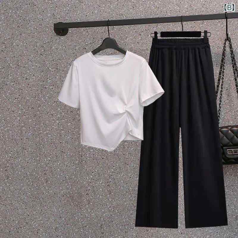 レディース セットアップ トップス ワイドパンツ モダール 接触冷感 柔軟加工 超長...