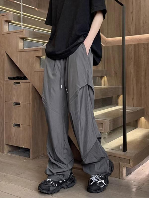 " Freizeit Hosen Herren Sommer Japanisch Funktionalität Stil Schneller Kühle Gerade Hose Trendy Marke Schnell Trocknend Gerade