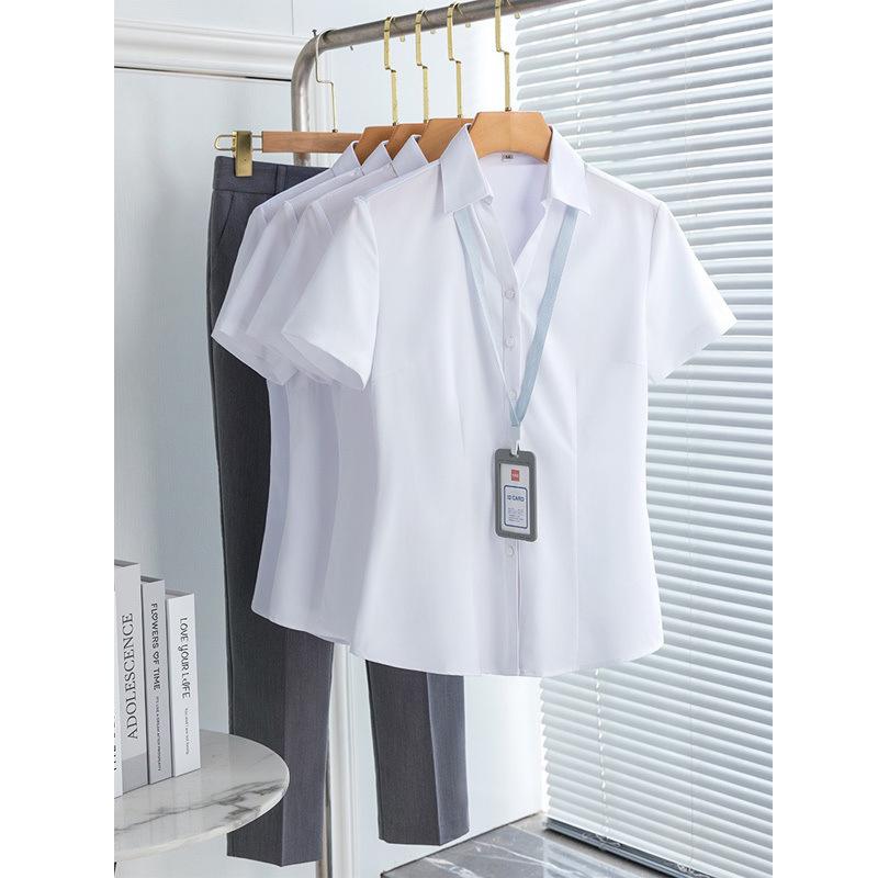 トップス Vネック 半袖 シフォンブラウス レディース きれいめ細やか 上品 きれいめ 仕事用 通勤用 オフィス カジュアル シンプル 夏用 涼しい 夏服 涼しい 通気性 快適 柔らかい 上質 上品 きれいめ ファッション 爽やか 涼感 接触冷感 夏物