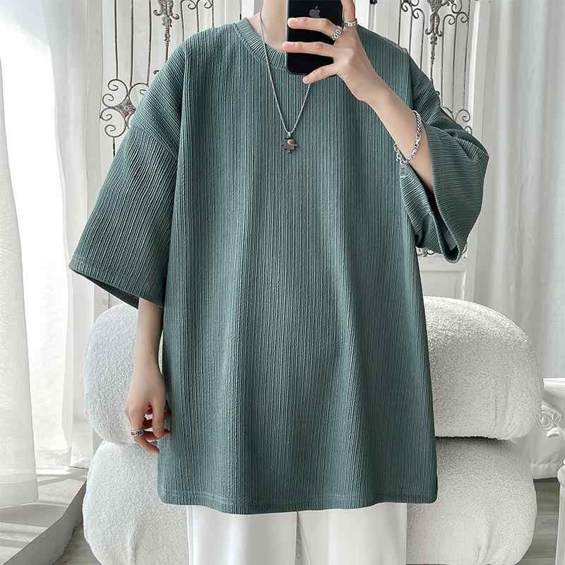 Tシャツ メンズ 半袖 Tシャツ メンズ 圆领 Tシャツ カジュアル Tシャツ 通年 Tシャツ 夏 Tシャツ 春夏 Tシャツ 綿混紡 Tシャツ 男性 Tシャツ ファッション Tシャツ トップス Tシャツ 黒 T 白 T 薄荷緑 T M L XL 2XL
