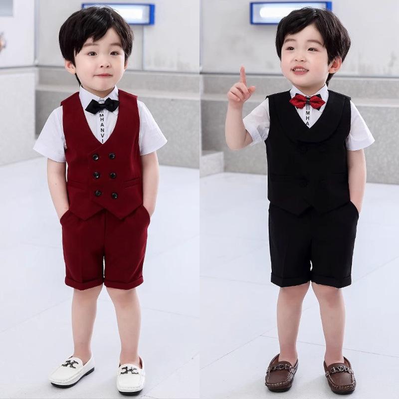 Rakuten - 男の子 子供服 夏 短袖 セットアップ 発表会 110cm