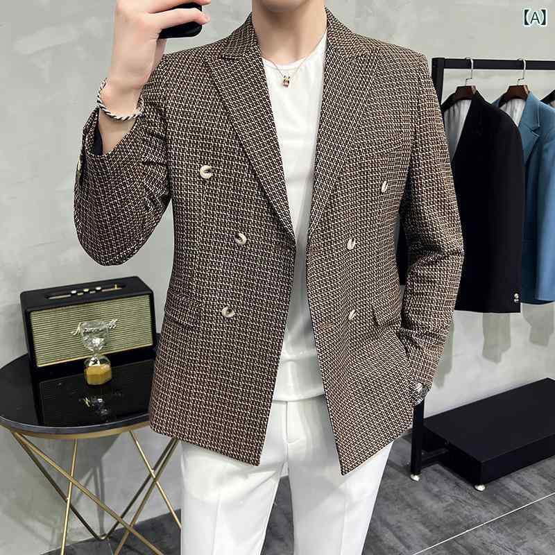 スーツ メンズ 春服 コーヒー色 宝飾色 40代 50代 60代 シングルブレスト カジュアル ビジネス スマート オフィス 仕事用 春物 春仕様 紳士服 男性用 紳士服 fork-br-10873756 フォークBR サンプル画像2