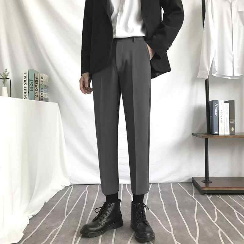 メンズ カジュアルパンツ ビジネスパンツ 春秋 ビジネス カジュアル 紳士服 男性用 ズボン 快適 普段使い 上質 上品 ゆったり ストレートパンツ 伸縮性 通年 紳士用 快適素材 仕事用 紳士用 快適素材 fork-br-10879322 フォークBR パッケージ画像