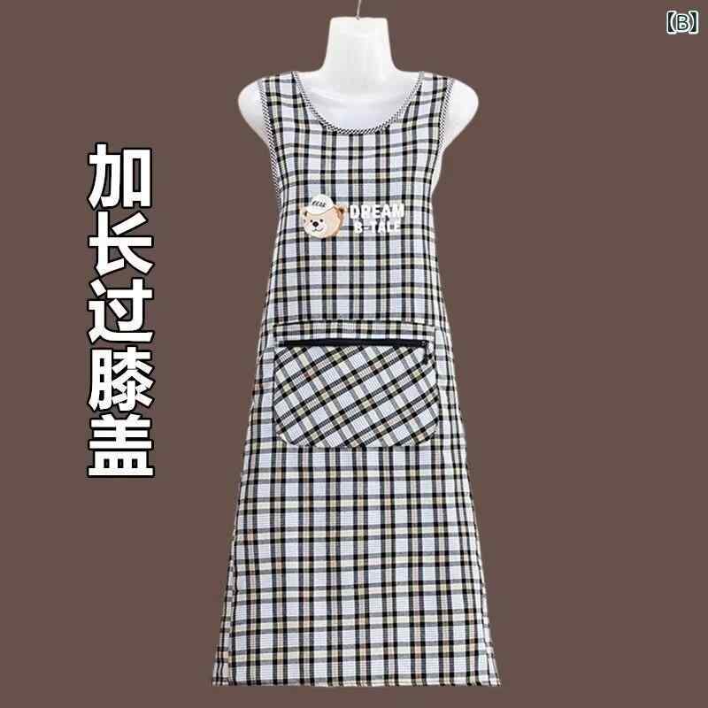 エプロン 防汚 男性用 女性用 仕事用 厨房用 家庭用 耐久性 通気性 fork-br-10888310 フォークBR サンプル画像2