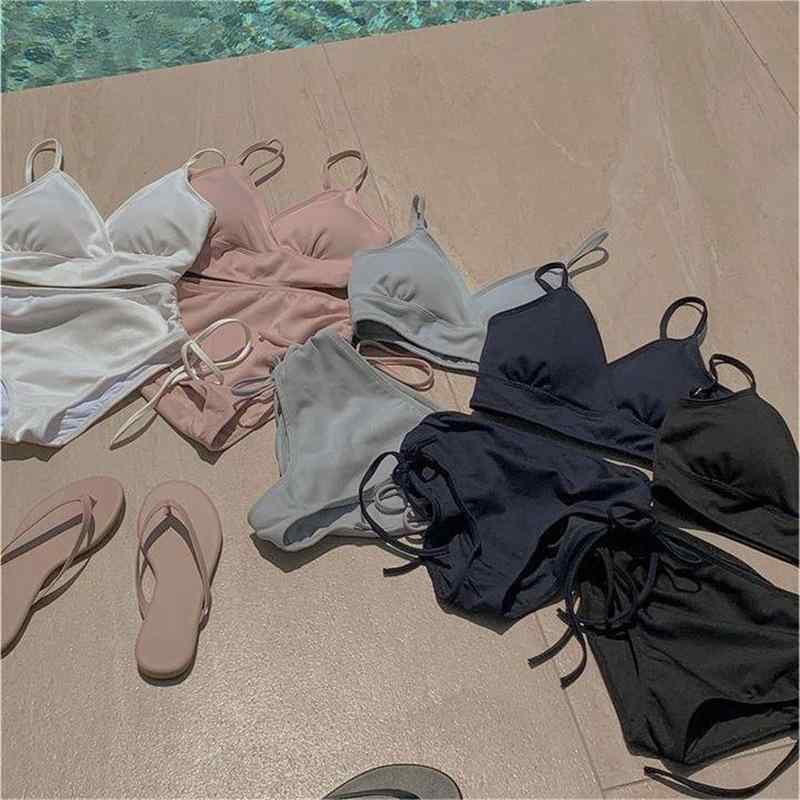 水着 ビキニ 三角ビキニ レディース セクシー シースルー タイト ハイウエスト フリル ギャザー 集光 三角ビキニ トライアングルカット カジュアル セクシー スイムウェア 水泳 海 プール 旅行 リゾート 夏 サマーウェア ビーチ 夏 サマー 20代