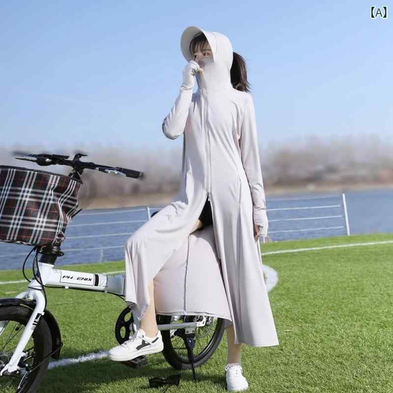 フォークBRの防風ジャケット レディース UVカット 接触冷感 軽量 薄手 夏用 サマーウェア メッシュ素材 通気性 速乾性 紫外線対策 日焼け防止 運転用 アウトドア スポーツウェア ウィンドブレーカー トップス 2XL-5XL｜アングル2