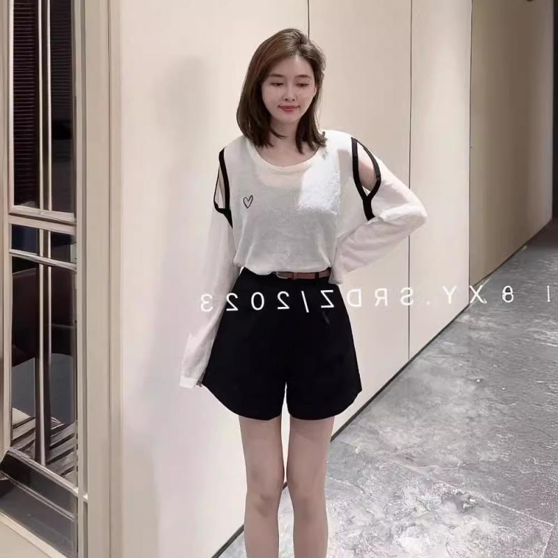 トップス 薄手 接触冷感 Tシャツ レディース 長袖 涼しい 夏用 快適 UVカット 紫外線対策 通気性 速乾性 geometric pattern