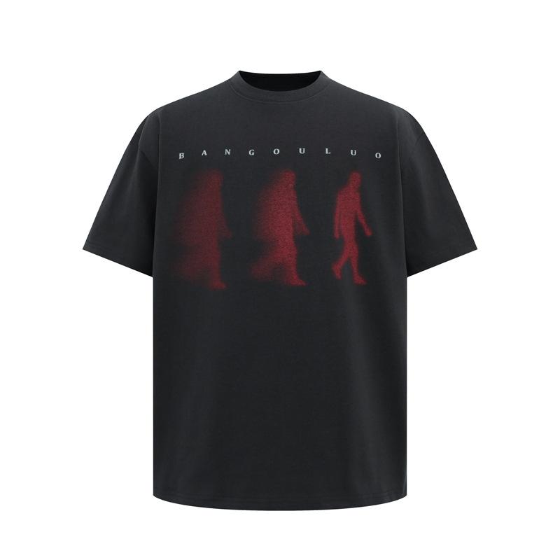 Tシャツ メンズ 半袖 プリントTシャツ キャラクターTシャツ 綿100% 夏服 20代 涼しい 快適 通気性 カジュアル おしゃれ ファッション 2..