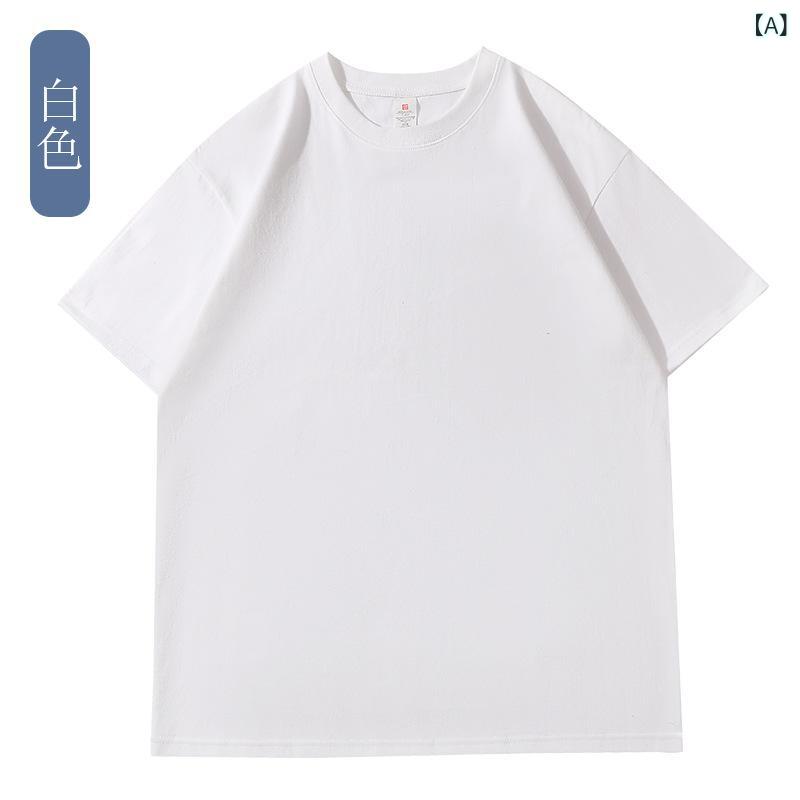 乐天商城 - Tシャツ メンズ 無地 綿100% 半袖 軽量 吸湿速乾 春夏 秋 通年 定番 シンプル カジュアル 男性用 トップス カジュアル Tシャツ トップス 男性用 トップス カジュアル Tシャツ 男性用 普段使い 部屋着 アウトドア 黒 白 灰 紺 アイボリ