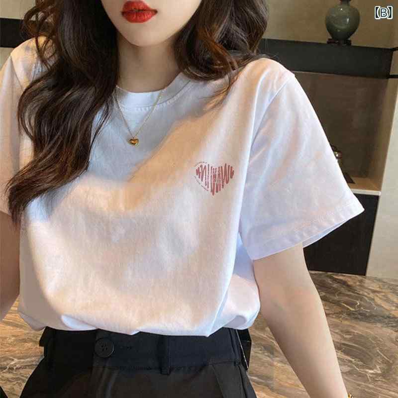 トップス 白色 Tシャツ レディース 半袖 tシャツ 春夏 カジュアル おしゃれ かわいい 韓国風 ファッション レディース トップス カットソー 綿100% チュニック きれいめ カジュアル 大人女子 大人かわいい 上質 上品 シンプル ベーシック 着 fork-br-10906107 フォークBR サンプル画像3