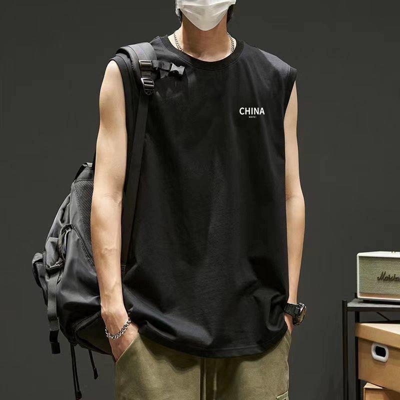 Tシャツ 無袖 camisetas メンズ 速乾 通気性 トレーニングウェア スポーツウェア ...