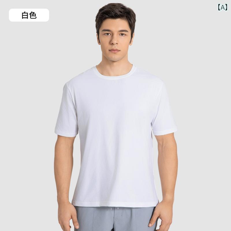 Tシャツ メンズ 速乾 スポーツウェア トレーニングウェア ランニングウェア フィッ...