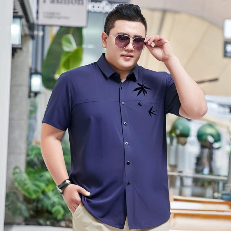 樂天商城 - カジュアルシャツ メンズ 半袖 紳士用 ビジネスシャツ 夏 薄手 快適 通気性 涼しい ゆったり 大きいサイズ 快適 涼しい おしゃれ ファッション 紳士服