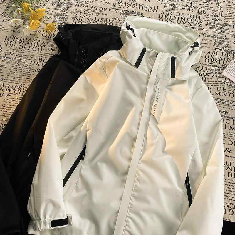 Men's Outdoor Wear, Water-Repellent, Windproof, Lightweight, Mountain Parka Jacket, Autumn/Winter, for Hiking, Camping, Fishing, Cycling, Climbing, Skiing, Snowboarding, and Other Leisure Sportswear, Sizes XL, XXL, X