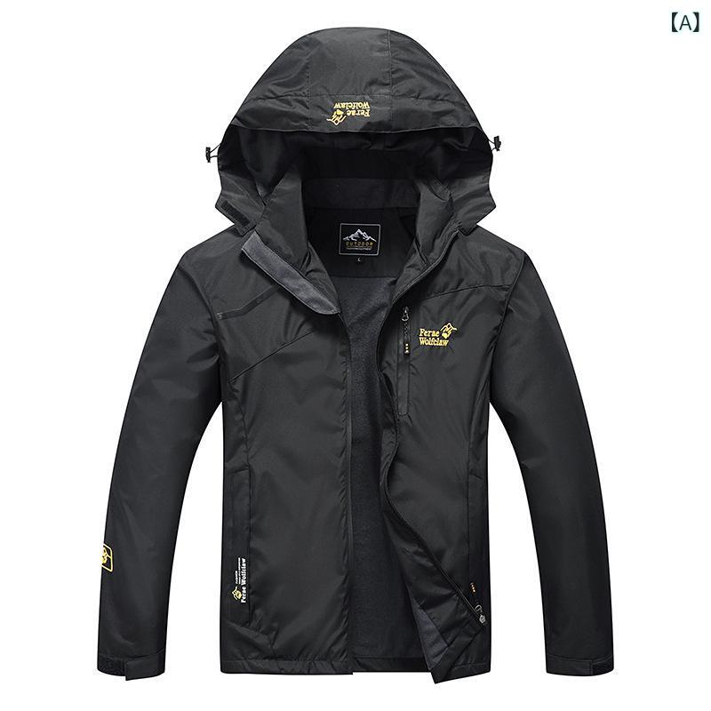 アウトドアジャケット メンズ レディース 防水 防風 軽量 登山服 登山ジャケット ...
