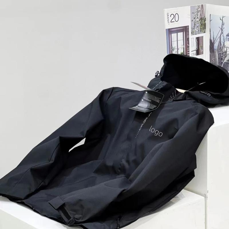 アウトドアウェア 防水 防風 登山服 メンズ 男性用 薄手 薄い 軽量 撥水加工 マウンテンパーカー 紳士服 男性用 春用 夏用 秋用