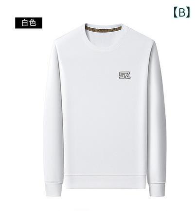 Tops Hombres Primavera Otoño T-shirts de mangas largas T-shirts de vaqueros sin tierra Casual sencillo Cómodo Hombres Vestido de caballos de uso habitual Trabajo Escuela Exterior Layer Cómodo Confortante Bueno Ventilador Exquisito Sentido Natural Fácil Materiales de alta calidad Cotton Bra — vista 3