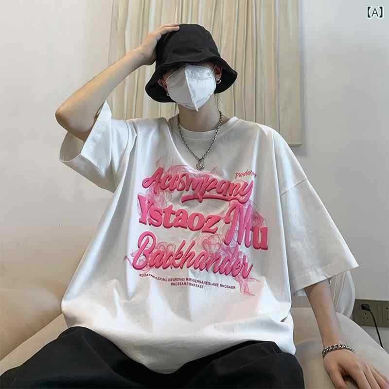 Tシャツ メンズ 半袖 夏服 ゆったり トップス カジュアル おしゃれ プリントTシャツ カジュアル Tシャツ メンズトップス 涼しい 通気性 ファッション 夏物 快適 紳士服 男性服 Tシャツ メンズTシャツ Tシャツ Tシャツ Tシャツ