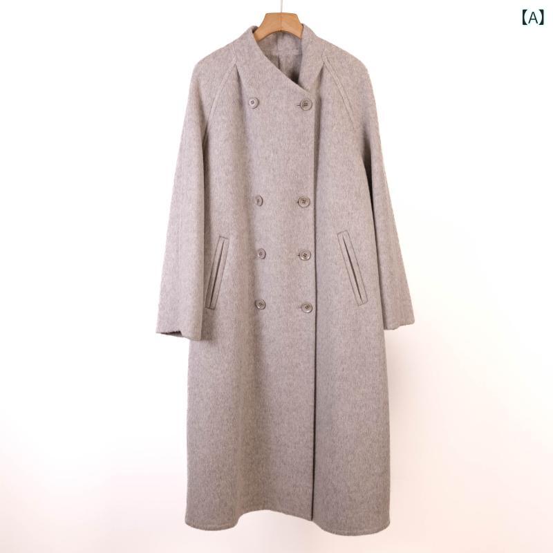 ブランド: アマランサス商品番号: 48720パターン: ソリッドカラー厚さ: 厚いバージョン: ストレートタイプ服の長さ: エクストラロングスタイル（100cm＜長さ）襟のタイプ: スーツの襟袖丈: 長袖職人技: ノーアイロン処理発売年・発売時期: 2025年春色: ミックスベージュ,ライトベージュサイズ: S,Mスタイルタイプ: 日本と韓国のレジャー対象年齢層: 大人人気の要素: ポケット対象性別: 女性スリーブタイプ: ラグランスリーブ製品カテゴリー: 女性のウールのコート仕入れタイプ: ソースファクトリータグ: タグ付き前立て: ダブルブレストスタイル: 韓国風生地名: ラクダの毛国境を越えた供給かどうか: いいえラベル: ノーカラーラベル毛皮の襟はありますか？: 無毛の首輪