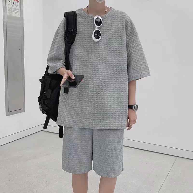 メンズ Tシャツ ハーフパンツ セットアップ スポーツウェア 運動着 夏用 短袖 短パン 涼しい 通気性 カジュアル おしゃれ かっこいい 快適 M L XL 2XL 3XL