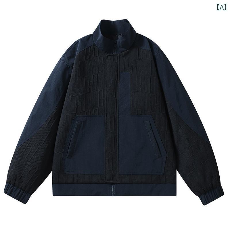 男性 コートの 新型 野球 服 韓国 版の ファッションは ゆったり して います。