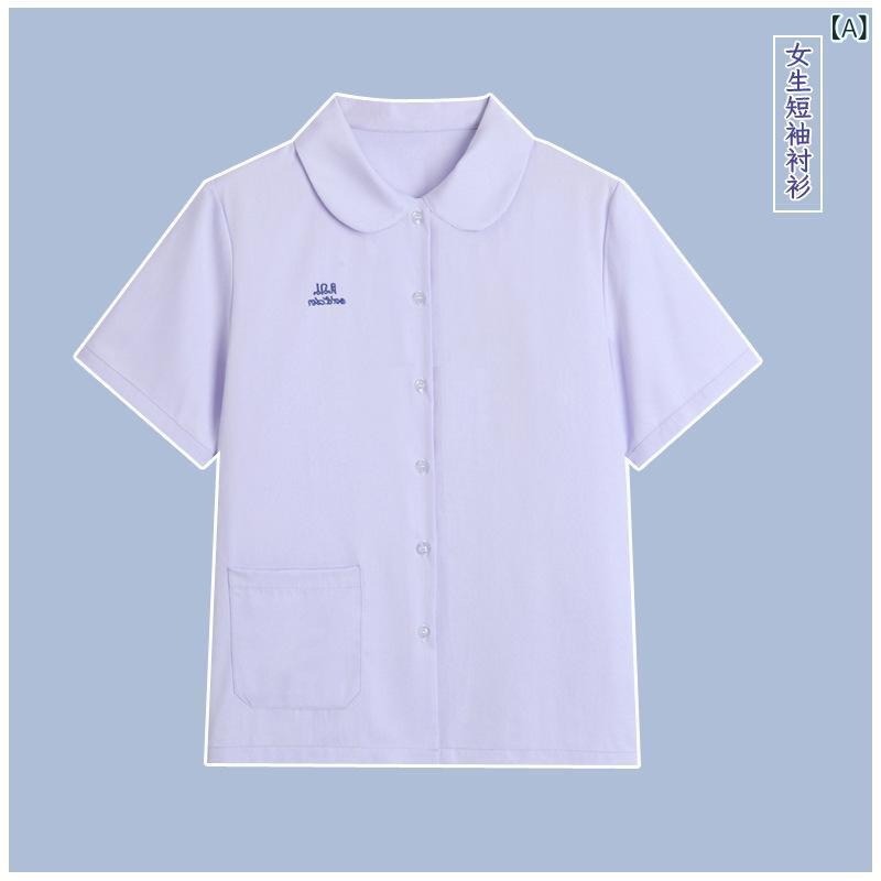 樂天商城 - タイ 制服 タイ 式 レディース 半袖 長袖 jk ユニフォーム シャツ jk 制服 中学・ 高校 学生 クラス 服 セット