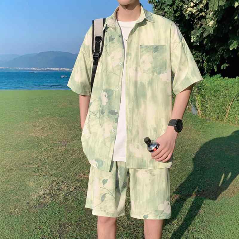 メンズ シャツ 短袖 接触冷感 普段使い 旅行 夏 サマー Tシャツ トップス 40代 M L XL 2XL 3XL 4XL 5XL