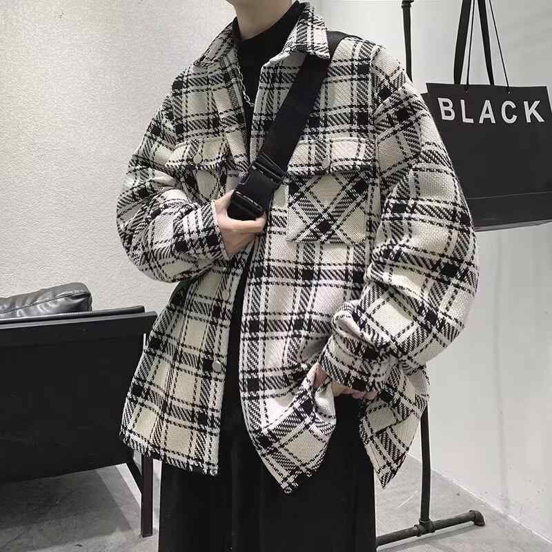 レトロ チェック柄 シャツ メンズ カジュアルシャツ 長袖シャツ トップス 男性用 薄手 春夏 おしゃれ かっこいい 紳士服 ファッション ストリート風 ストライプ柄シャツ アメカジ風 ストリート系 ストライプシャツ チェック柄シャツ 綿シャツ カジュア