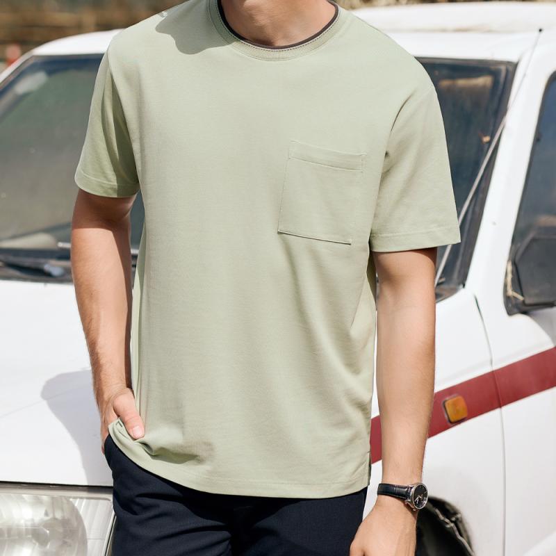 Tシャツ メンズ 半袖 夏 通気 吸湿速乾 快適 高級感 カジュアル おしゃれ トップス