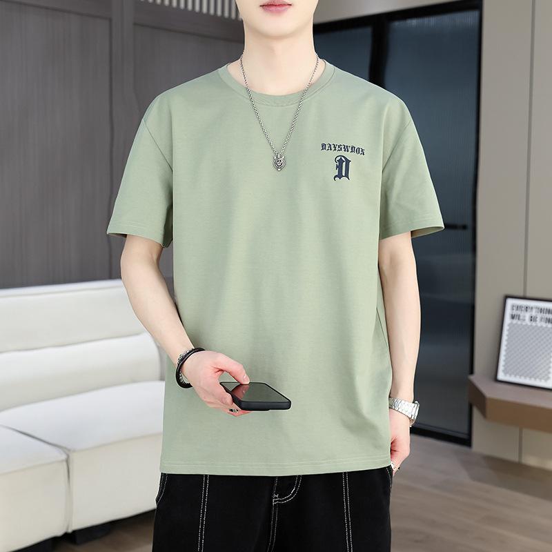 Tシャツ メンズ 半袖Tシャツ カジュアルTシャツ 綿100% トップス 男性用Tシャツ 春夏向けTシャツ 通気性Tシャツ 普段使いTシャツ アウトドアTシャツ ブラック ホワイト 炭灰色 灰緑 M L XL XXL XXXL