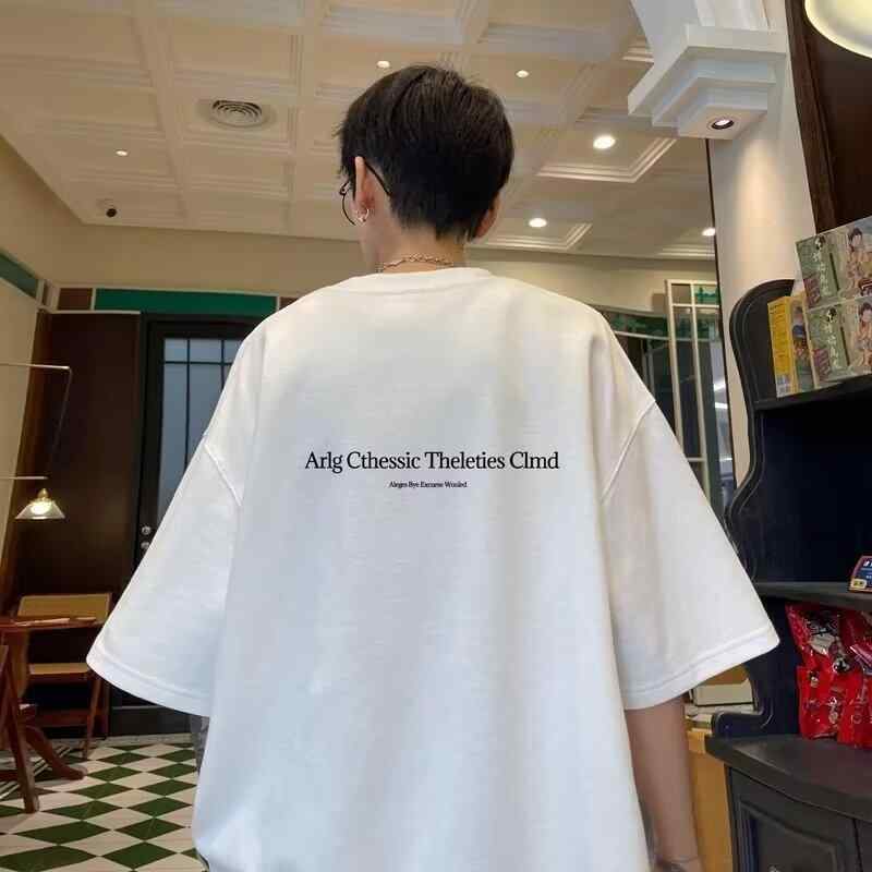 乐天商城 - トップス メンズ 半袖Tシャツ 夏 カジュアル ゆったり おしゃれ プリントTシャツ Tシャツ