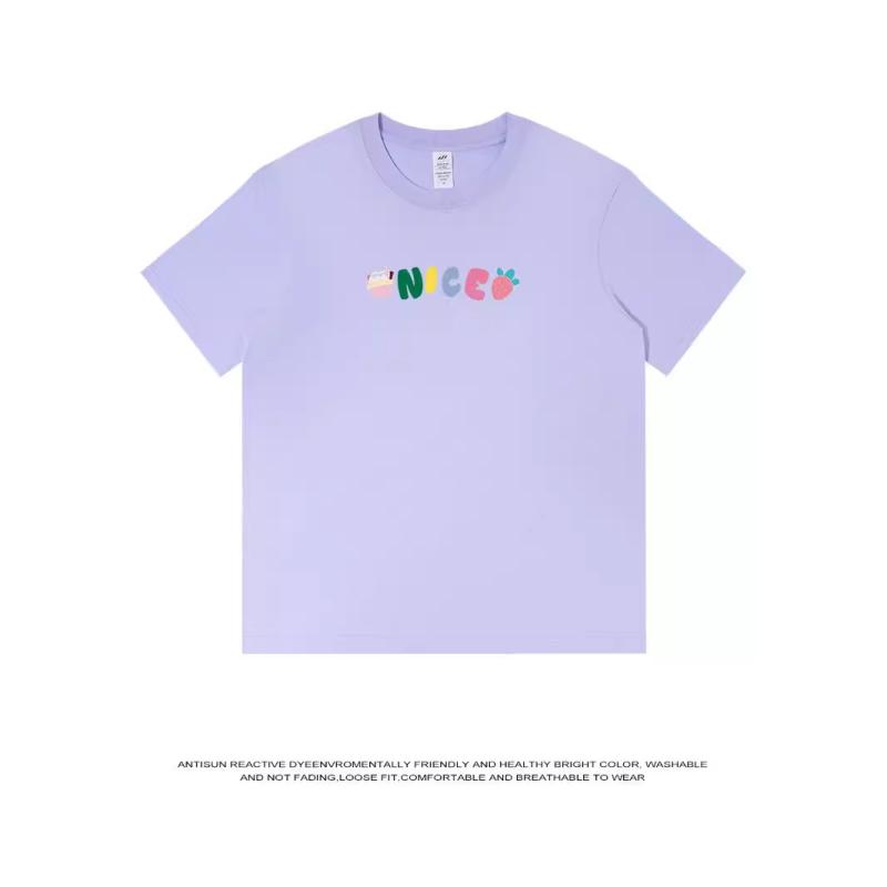 乐天商城 - トップス メンズTシャツ NICE草莓 白色 黒 白 黒 海鸥灰蒼緑 白黒灰蒼緑氷魄青嫩緑深墨緑霧灰楓葉紅コーヒー